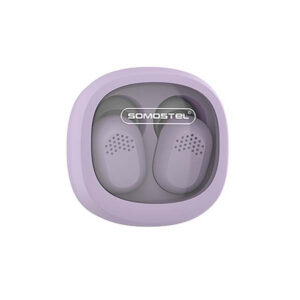 Somostel Słuchawki bluetooth douszne TWS BT 5.0 Fioletowy Stero SMS-I660