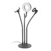 Ecobox Lampa LED Pierścieniowa Ring + uchwyt uniwersalny 12W
