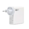 Somostel Ładowarka sieciowa GaN 2x USB / 2x USB-C 130W Power Delivery PD+QC3.0 Biały SMS-Q24