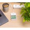 ŁADOWARKA DO AKUMULATORÓW PHILIPS + 2xAAA 700mAh +2xAA 1300mAh Phil-SCB4013NB/00 - PORT USB