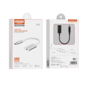 Somostel adapter host OTG Typ-C - Lightning czarny SMS-BZ14