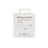 SAMSUNG ŁADOWARKA SIECIOWA TYP-C PD GAN EP-T2510XBE 25W BIAŁY 3A + KABEL TYP-C TYP-C PD