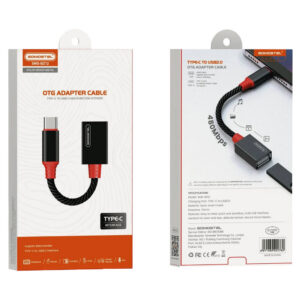 Somostel Adapter host Otg USB - Typ-c Czarny SMS-BZ12