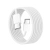 APPLE KABEL TYP-C -TYP-C 2M 240W DO IPHONE 15 BIAŁY OPLOT BOX