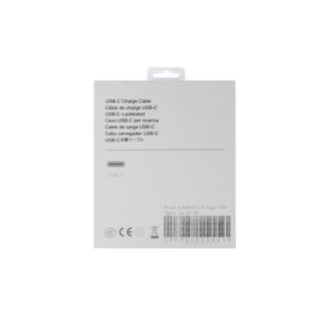 ECOBOX KABEL TYP-C DO TYP-C 3A 2M BIAŁY PD USB-C