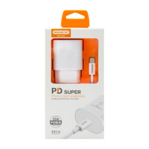 Somostel ładowarka sieciowa Typ-C 25W + kabel Typ-C - Typ-C 3A PD biały SMS-Q03
