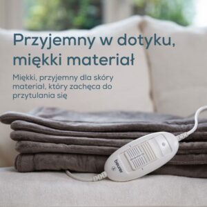 Beurer koc grzewczy brązowy HD75