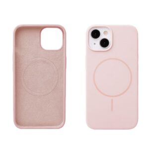 Nakładka Silicone Thin MagSafe case do iPhone 13 jasnoróżowy