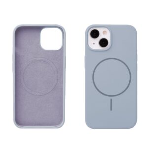 Nakładka Silicone Thin MagSafe case do iPhone 16 jasnoniebieski
