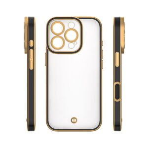 Nakładka Silky Gold case do iPhone 11 czarny