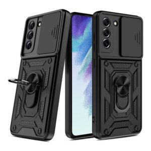 ETUI DEFENDER SLIDE CASE DO SAMSUNG GALAXY A56 5G CZARNA NAKŁADKA ETUI PLECKI