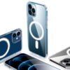Nakładka Anti Shock MagSafe case do Samsung Galaxy S25 FE transparentny