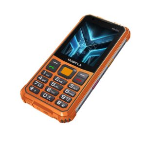 Mobiola telefon dla seniora MB520 TitanX 4G wzmacniany pomarańczowy 128MB