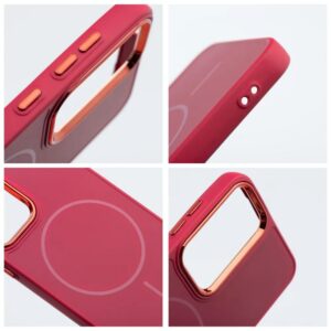 Nakładka Frame MagSafe case do Samsung Galaxy A17 5G różowy
