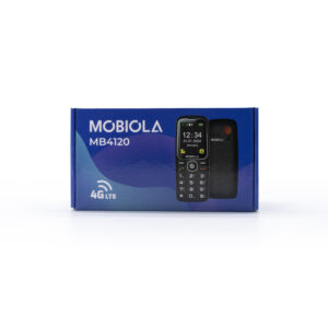 TELEFON GSM MOBIOLA MB4120 4G TELEFON DLA SENIORA CZARNY