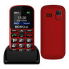 TELEFON GSM MOBIOLA MB200 2G TELEFON DLA SENIORA CZERWONY