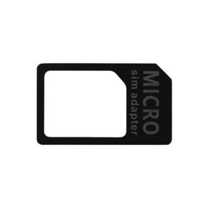 ADAPTER 4W1 micro SIM + nano SIM UNIWERSALNY ADAPTER KART SIM 4W1 KLUCZYK CZARNY