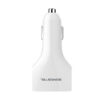 Somostel Ładowarka samochodowa 4XUSB 5.4A Quick Charge QC3.0 Biały SMS-A66
