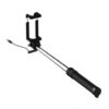 Ecobox Uchwyt telefonu selfie stick Jack 3,5 cala Czarny