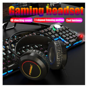 FOREV SŁUCHAWKI Z MIKROFONEM GAMING FV-G95 + LED USB
