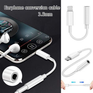 ADAPTER LIGHTNING DO MINI JACK 3,5MM PRZEJŚCIÓWKA BIAŁY IPHONE MMX62ZM BOX APPX