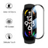 SZKŁO HARTOWANE XIAOMI MI BAND 7 - SZKŁO OCHRONNE PROFILOWANE