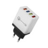 ŁADOWARKA SIECIOWA 3A QUICK 3.0 FAST CHARGER 3100MAH 4XUSB BIAŁY BOX