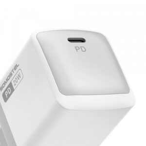 Somostel ładowarka sieciowa Typ-C 20W + kabel Typ-C - Lightning 1m PD biały SMS-Q22