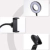 Ecobox Lampa LED Pierścieniowa Ring + uchwyt uniwersalny 12W