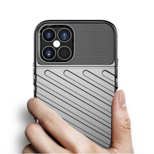 ETUI THUNDER CASE XIAOMI REDMI 12 CZARNA NAKŁADKA ETUI PLECKI CASE