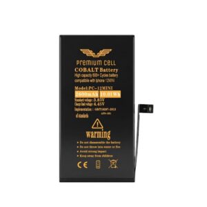 Premium Cell bateria do iPhone 12 Mini Diagnosable 2600mAh 600+ Cycles cobalt