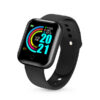 ZEGAREK SMARTWATCH MACARON CZARNY PL MENU / APLIKACJA