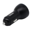 Ecobox Ładowarka samochodowa USB / 2x Typ-C 78W QC PD Czarny D18