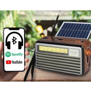 Radio przenośne Liwa Retro Bluetooth FM USB, SD, AUX 1szt