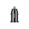 Baseus ładowarka samochodowa USB / USB-C 30W QC PD czarny CCALL-YS01