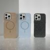 Nakładka Glitter Thin MagSafe case do iPhone 13 błyszczący brązowy