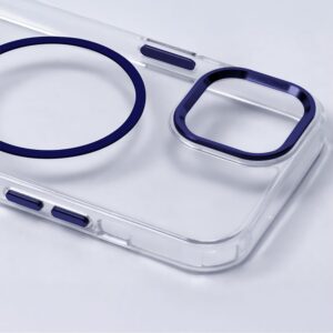Nakładka Clear Thin MagSafe case do iPhone 13 niebieski