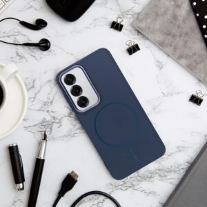 Nakładka Frame MagSafe case do Samsung Galaxy A17 5G granatowy
