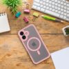 Nakładka Full Matte MagSafe case do iPhone 16 jasnoróżowy