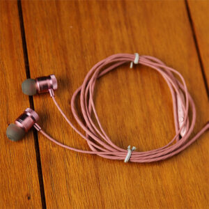 Somostel Słuchawki przewodowe douszne CS03 Autentis sound Jack 3,5mm Różowy SMS-CS03