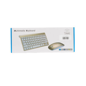 ECOBOX KLAWIATURA + MYSZ OPTYCZNA BEZPRZEWODOWA CZARNA IMAC MINI