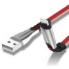 ECOBOX KABEL USB MICRO 2.4A CZERWONY QUICK CHARGER QC 3.0 1M BW02