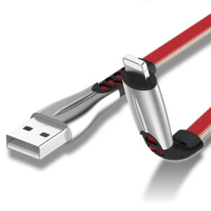 ECOBOX KABEL USB MICRO 2.4A CZERWONY QUICK CHARGER QC 3.0 1M BW02