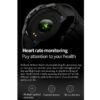 ZEGAREK SPORTOWY SMARTWATCH SENBONO X28 CZERWONY Full HD 360x360, POMIAR SpO2, METALOWA KOPERTA
