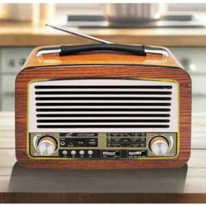RADIO PRZENOŚNE OLZA LTC 102UBT RETRO Z PODŚWIETLENIEM FM/AM/SW USB BLUETOOTH LXLTC102UBT