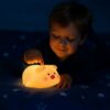 LAMPKA LED ŚWINKA SILIKONOWA 1W DLA DZIECI