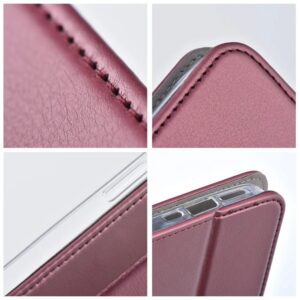 Kabura magneto do Motorola Moto G86 burgundowy