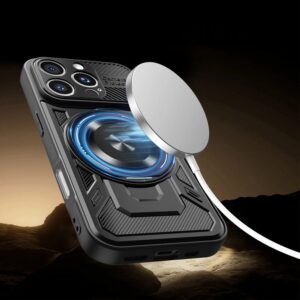 Nakładka Defender Armor MagSafe do iPhone 14 Pro Max czarny
