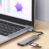 Ecobox Adapter Dex TYP-C Rozdzielacz HDMI / TYP-C / 2xUSB /czytnik kart DEX