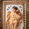 Trusty maskotka pluszak duży 3w1 poduszka z kocem Kapibara z szalikiem brązowy TR-K09